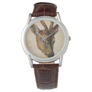 Montre Tête d'un stade (animal sauvage) (par Albrecht Dur