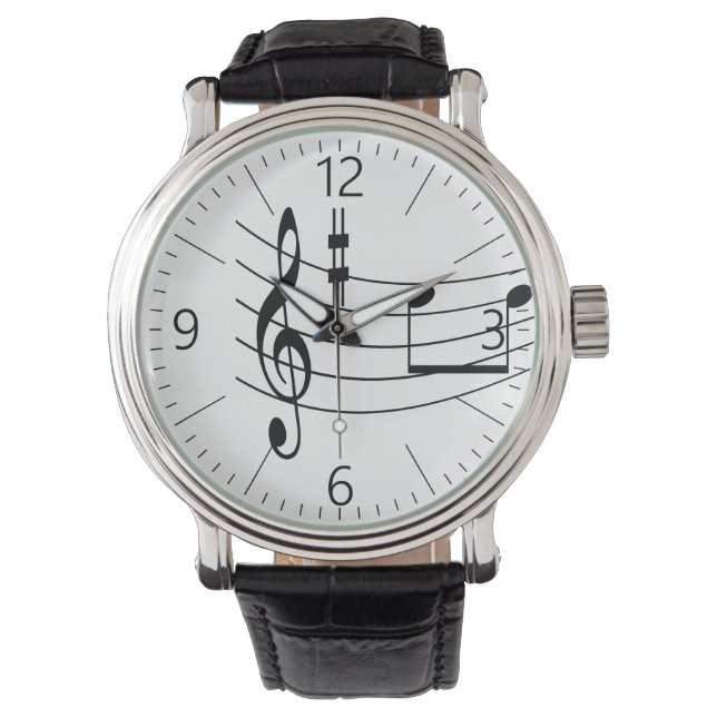 Montre Texte de musique (devant)