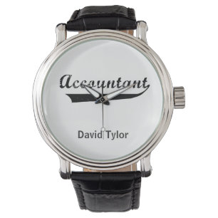 Montre Texte du Accountant Sports Style