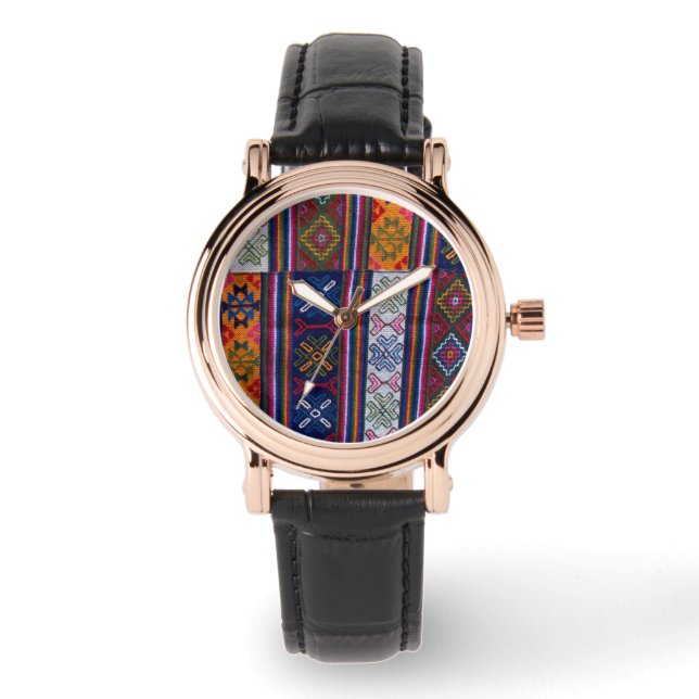 Montre Textile bhoutanais (Recto)