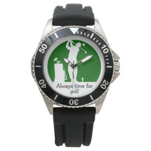 Montre Thème de golf Masculine Men's Fun