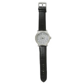Montre Thème nautique rustique en bois d'aspect authentiq (Plat)