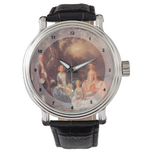 Montre Thomas Gainsborough-M&Mme John Gravenor & famille