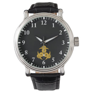 Montre Three looped wild geese, heads facing outward