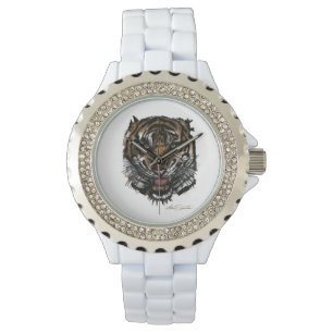 Montre Tiger face (conception de signature)