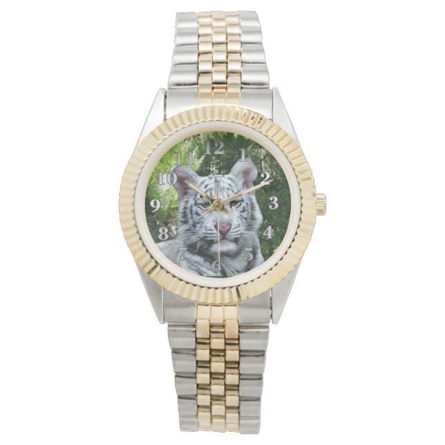 Montre Tigre blanc (devant)