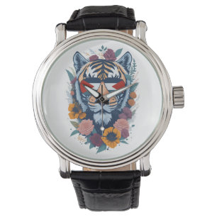 Montre Tigre palestinien - Palestine FLAG