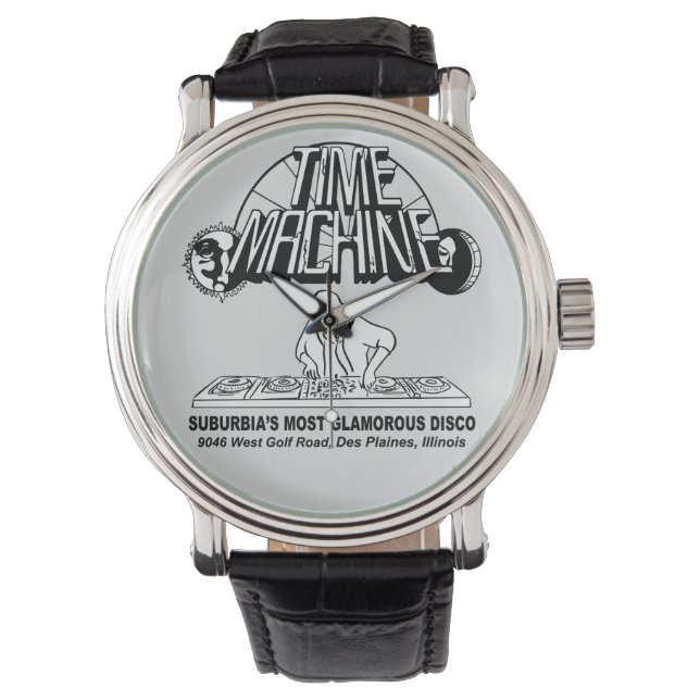 Montre Time Machine Disco, Des Plaines (Niles), IL (devant)