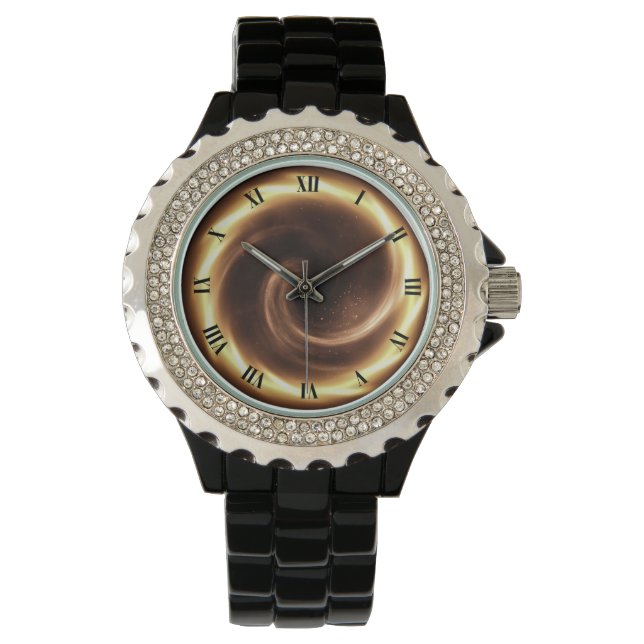 Montre Time Machine ~ Spiral Fire Vortex ~ Time Portal ~  (devant)