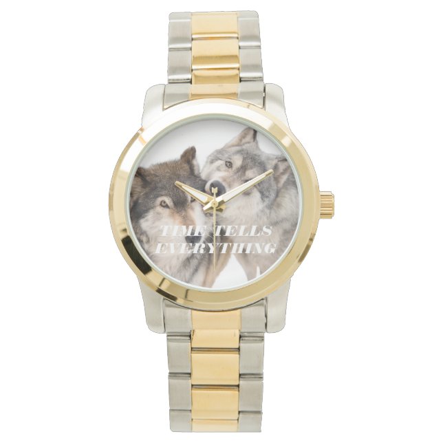 MONTRE TIME TELLS IT ALL (devant)