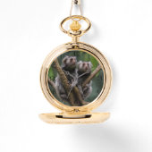 Montre Tiny Marmosets Among the Branches, Pocket Watch, (Recto)