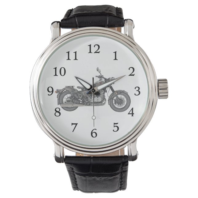 Montre Tirage de moto russe vintage Url (devant)