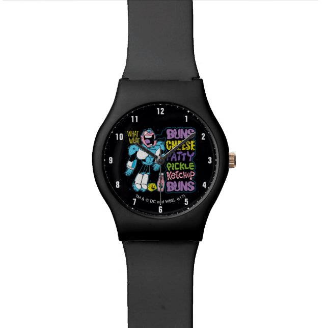 Montre Titans Ados, allez ! | Cyborg Burger Rap (Fermer)