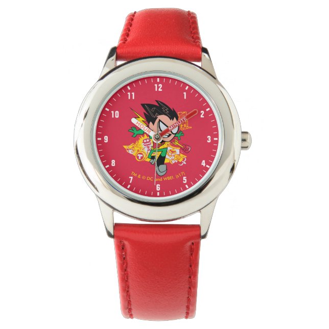Montre Titans Ados, partez ! | Robin's Arsenal Graphic (devant)