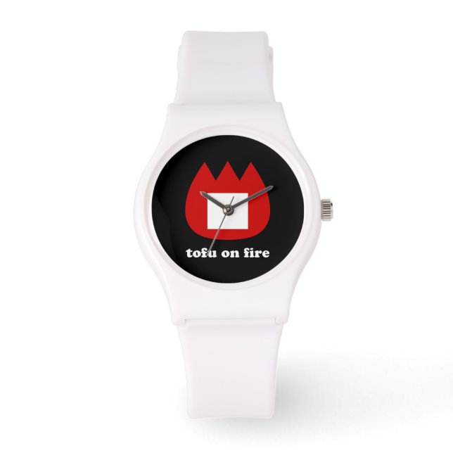 Montre 📛 tofu en feu (Recto)