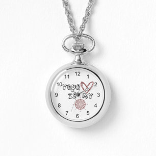 Montre Ton coeur est mon boussole