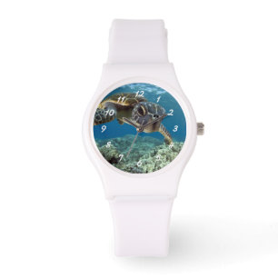 Montre Tortue de mer verte hawaïenne
