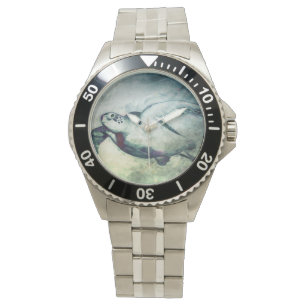 Montre Tortue de mer verte Regarder