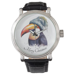 Montre Toucan Winter Vibes, personnalisation