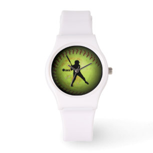 Montre Toucher Fastpitch softball Silhouette