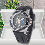 Montre Touchez-eux Stright Digital Golfers Personnalisé<br><div class="desc">Design original par Skylar Jenkins. Ces trois golfeurs sur le green s'amusent bien. Ce slogan sportif amusant doit figurer sur votre collection personnelle d'accessoires de golf.</div>
