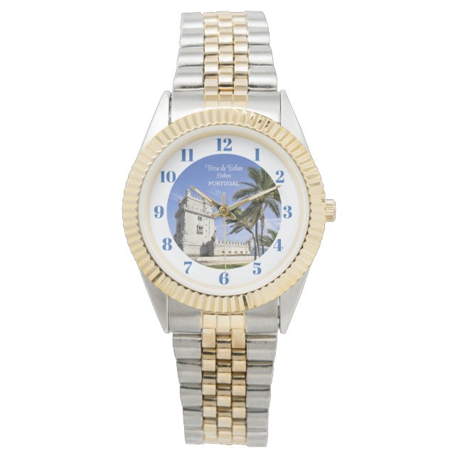 Montre Tour de Belém, Lisbonne, Portugal (devant)