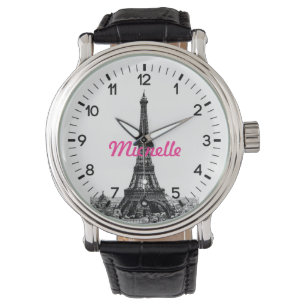 Montre Tour Eiffel personnalisé Paris