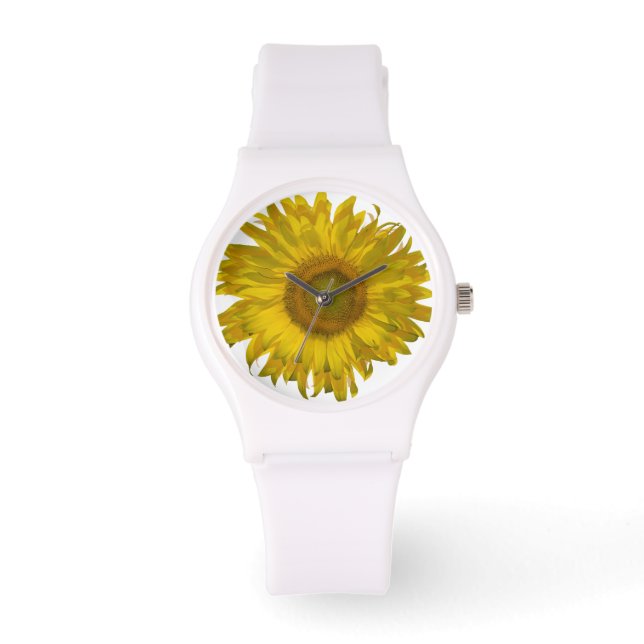 Montre Tournesol jaune (Recto)