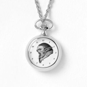 Montre Tracer le design noir et blanc