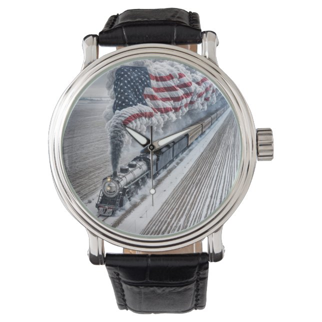Montre Train américain de la liberté (devant)