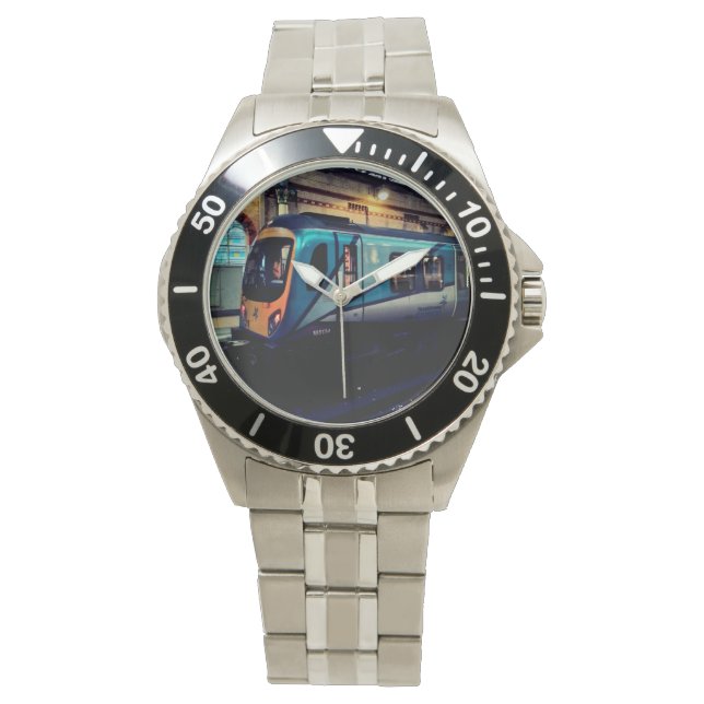 Montre Train bleu (devant)