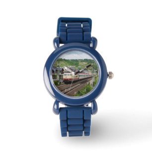 Montre Train des personnes dans les Oberwesel