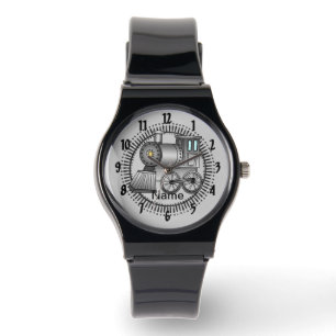 Montre Train gris