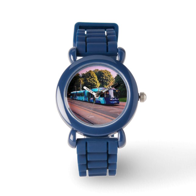 Montre Tramway bleu (Recto)