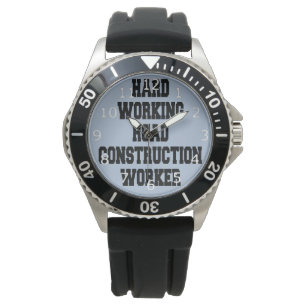 Montre Travailleur dur de construction de routes