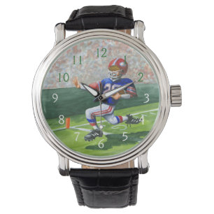 Montre Traverser la ligne d'objectif pour une touche