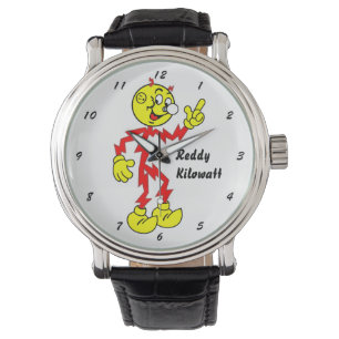 Montre Très amusant Reddy Kilowatt Wrist Watch