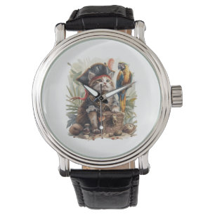 Montre Trésor de chat pirate