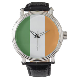 Montre Tri drapeau irlandais de couleur
