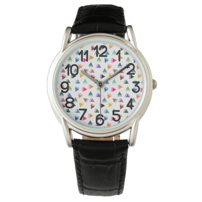 Montre Triangles Boho (devant)