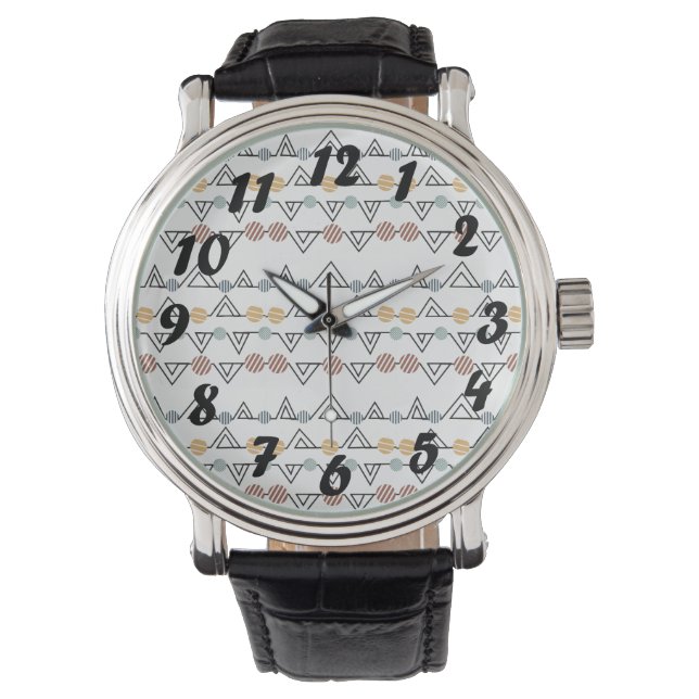 Montre Triangles de Bauhaus (devant)