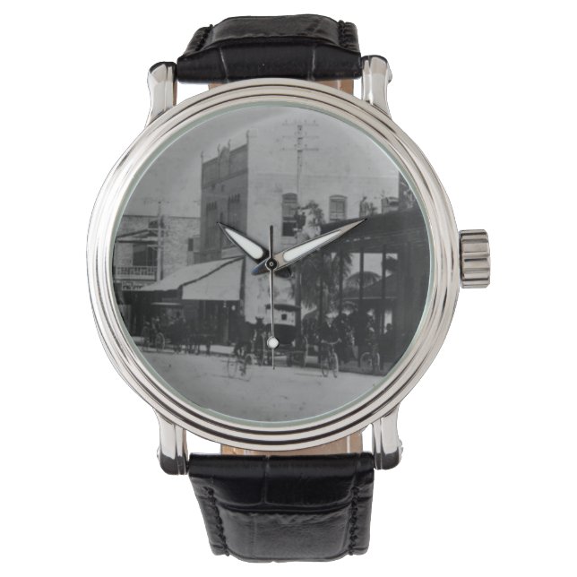 Montre Trians de pédétriane cycliques et carriages de cor (devant)