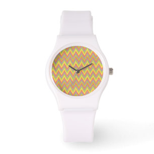 Montre Tribal Kat ZigZag Chevron motif