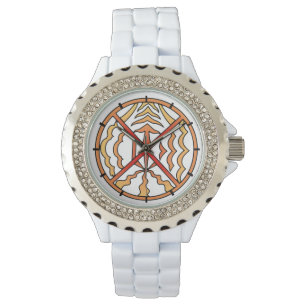 Montre Tribal Watch Spirituel Native Art Wrist Watch