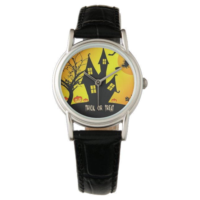 Montre Trick ou traitement pour Halloween (devant)
