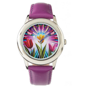 Montre Trio de tulipes : Une explosion de beauté printani