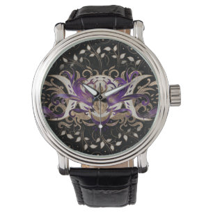 Montre Triple Moon - Trois déesses Amethyst Moonlight