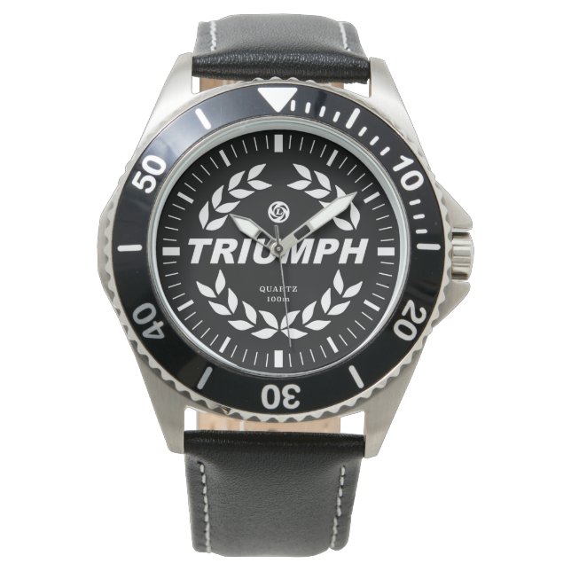 Montre Triumph TR7 Laurel Wreath (devant)