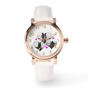 Montre Trois Coeurs De Cheval Arabe,
