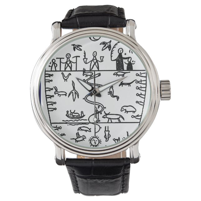Montre Trois couches de vie (devant)